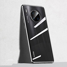 Coque Ultra Fine TPU Souple Housse Etui Transparente S04 pour Huawei Mate 30 5G Noir