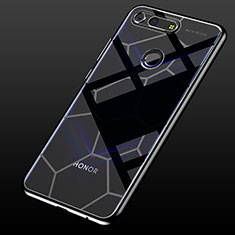 Coque Ultra Fine TPU Souple Housse Etui Transparente S05 pour Huawei Honor V20 Noir