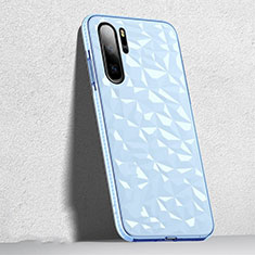 Coque Ultra Fine TPU Souple Housse Etui Transparente S05 pour Huawei P30 Pro New Edition Bleu Ciel