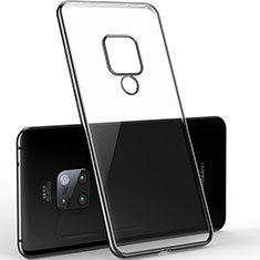 Coque Ultra Fine TPU Souple Housse Etui Transparente S06 pour Huawei Mate 20 X 5G Noir