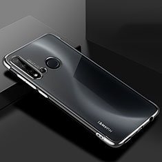 Coque Ultra Fine TPU Souple Housse Etui Transparente S07 pour Huawei P20 Lite (2019) Argent