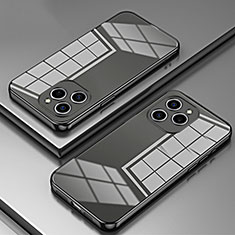 Coque Ultra Fine TPU Souple Housse Etui Transparente SY1 pour Huawei Honor 60 SE 5G Noir