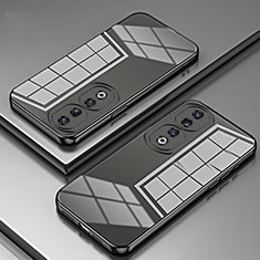 Coque Ultra Fine TPU Souple Housse Etui Transparente SY1 pour Huawei Honor 90 Pro 5G Noir
