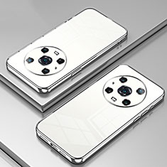 Coque Ultra Fine TPU Souple Housse Etui Transparente SY1 pour Huawei Honor Magic4 Pro 5G Argent