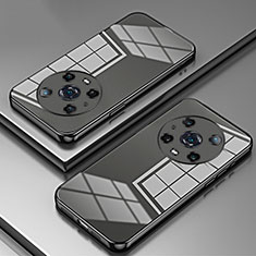 Coque Ultra Fine TPU Souple Housse Etui Transparente SY1 pour Huawei Honor Magic4 Pro 5G Noir