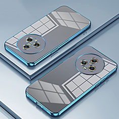 Coque Ultra Fine TPU Souple Housse Etui Transparente SY1 pour Huawei Honor Magic5 5G Bleu