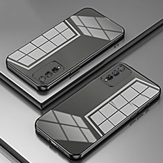 Coque Ultra Fine TPU Souple Housse Etui Transparente SY1 pour Huawei Honor Play4T Pro Noir
