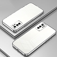 Coque Ultra Fine TPU Souple Housse Etui Transparente SY1 pour Huawei Honor V30 5G Argent