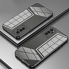 Coque Ultra Fine TPU Souple Housse Etui Transparente SY1 pour Huawei Honor V30 5G Noir