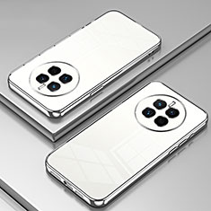 Coque Ultra Fine TPU Souple Housse Etui Transparente SY1 pour Huawei Mate 50 Argent