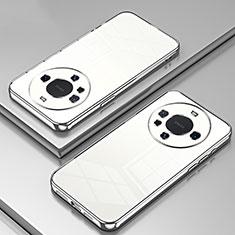 Coque Ultra Fine TPU Souple Housse Etui Transparente SY1 pour Huawei Mate 60 Argent