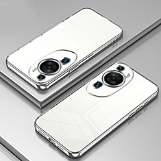 Coque Ultra Fine TPU Souple Housse Etui Transparente SY1 pour Huawei P60 Art Argent