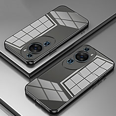 Coque Ultra Fine TPU Souple Housse Etui Transparente SY1 pour Huawei P60 Art Noir