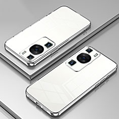Coque Ultra Fine TPU Souple Housse Etui Transparente SY1 pour Huawei P60 Pro Argent