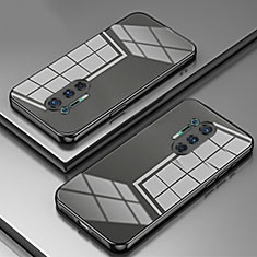 Coque Ultra Fine TPU Souple Housse Etui Transparente SY1 pour OnePlus 8 Pro Noir