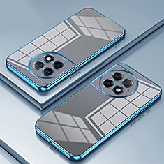 Coque Ultra Fine TPU Souple Housse Etui Transparente SY1 pour OnePlus Ace 2 Pro 5G Bleu