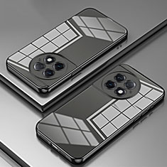 Coque Ultra Fine TPU Souple Housse Etui Transparente SY1 pour OnePlus Ace 2 Pro 5G Noir