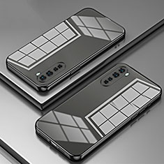 Coque Ultra Fine TPU Souple Housse Etui Transparente SY1 pour OnePlus Nord Noir