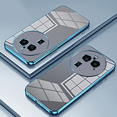 Coque Ultra Fine TPU Souple Housse Etui Transparente SY1 pour Oppo Find X6 Pro 5G Bleu