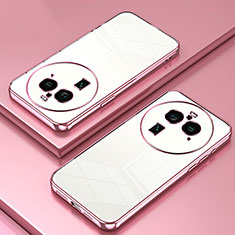 Coque Ultra Fine TPU Souple Housse Etui Transparente SY1 pour Oppo Find X6 Pro 5G Or Rose