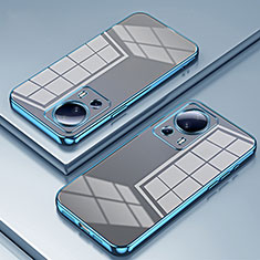 Coque Ultra Fine TPU Souple Housse Etui Transparente SY1 pour Xiaomi Civi 2 5G Bleu
