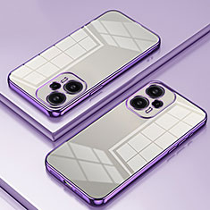 Coque Ultra Fine TPU Souple Housse Etui Transparente SY1 pour Xiaomi Poco F5 5G Violet