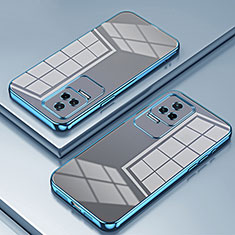 Coque Ultra Fine TPU Souple Housse Etui Transparente SY1 pour Xiaomi Redmi K50 5G Bleu