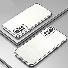 Coque Ultra Fine TPU Souple Housse Etui Transparente SY1 pour Xiaomi Redmi Note 11 Pro 4G Argent