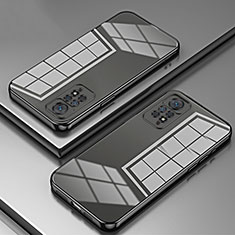 Coque Ultra Fine TPU Souple Housse Etui Transparente SY1 pour Xiaomi Redmi Note 11 Pro 4G Noir