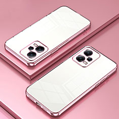 Coque Ultra Fine TPU Souple Housse Etui Transparente SY1 pour Xiaomi Redmi Note 12 5G Or Rose