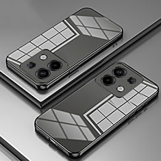 Coque Ultra Fine TPU Souple Housse Etui Transparente SY1 pour Xiaomi Redmi Note 13 Pro 5G Noir