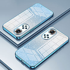 Coque Ultra Fine TPU Souple Housse Etui Transparente SY2 pour Huawei Honor 50 Pro 5G Bleu