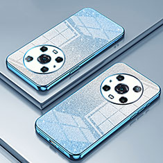 Coque Ultra Fine TPU Souple Housse Etui Transparente SY2 pour Huawei Honor Magic4 Pro 5G Bleu