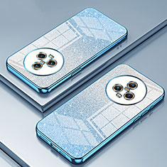 Coque Ultra Fine TPU Souple Housse Etui Transparente SY2 pour Huawei Honor Magic5 5G Bleu