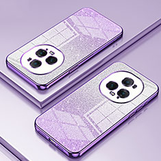 Coque Ultra Fine TPU Souple Housse Etui Transparente SY2 pour Huawei Honor Magic5 Ultimate 5G Violet