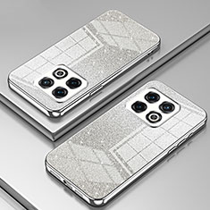 Coque Ultra Fine TPU Souple Housse Etui Transparente SY2 pour OnePlus 10 Pro 5G Argent
