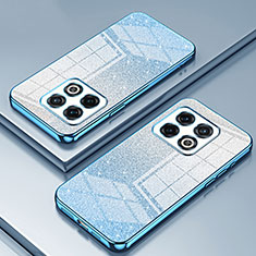 Coque Ultra Fine TPU Souple Housse Etui Transparente SY2 pour OnePlus 10 Pro 5G Bleu