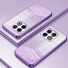 Coque Ultra Fine TPU Souple Housse Etui Transparente SY2 pour OnePlus 10 Pro 5G Violet