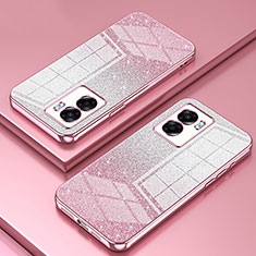 Coque Ultra Fine TPU Souple Housse Etui Transparente SY2 pour OnePlus Nord N300 5G Or Rose
