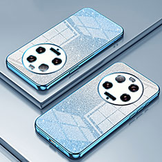 Coque Ultra Fine TPU Souple Housse Etui Transparente SY2 pour Xiaomi Mi 13 Ultra 5G Bleu