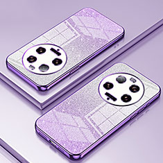 Coque Ultra Fine TPU Souple Housse Etui Transparente SY2 pour Xiaomi Mi 13 Ultra 5G Violet