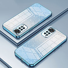 Coque Ultra Fine TPU Souple Housse Etui Transparente SY2 pour Xiaomi Redmi Note 11 4G (2022) Bleu