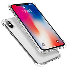 Coque Ultra Fine TPU Souple Housse Etui Transparente U01 pour Apple iPhone Xs Max Clair