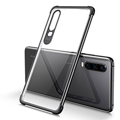 Coque Ultra Fine TPU Souple Housse Etui Transparente U01 pour Huawei P30 Noir