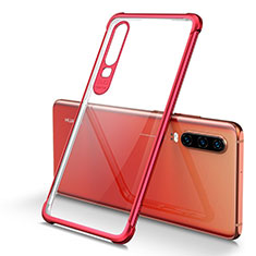 Coque Ultra Fine TPU Souple Housse Etui Transparente U01 pour Huawei P30 Rouge