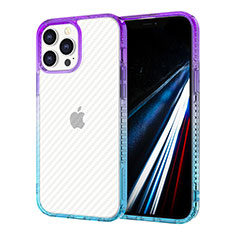 Coque Ultra Fine TPU Souple Housse Etui Transparente YJ1 pour Apple iPhone 13 Pro Colorful