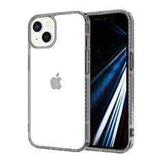 Coque Ultra Fine TPU Souple Housse Etui Transparente YJ2 pour Apple iPhone 13 Noir