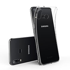 Coque Ultra Fine TPU Souple Transparente T02 pour Samsung Galaxy A6s Clair