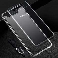 Coque Ultra Fine TPU Souple Transparente T02 pour Samsung Galaxy A80 Clair