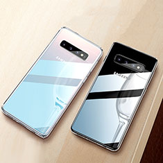 Coque Ultra Fine TPU Souple Transparente T02 pour Samsung Galaxy S10 Plus Clair